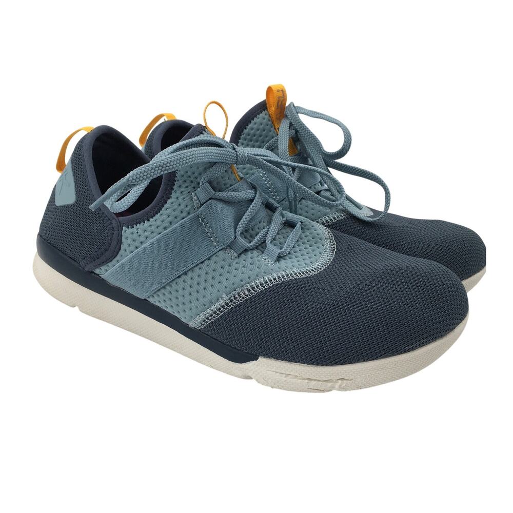 KURU Pivot Sneaker Womens 10 Blue Walking Shoe Plantar Fasciitis Mesh Comfort